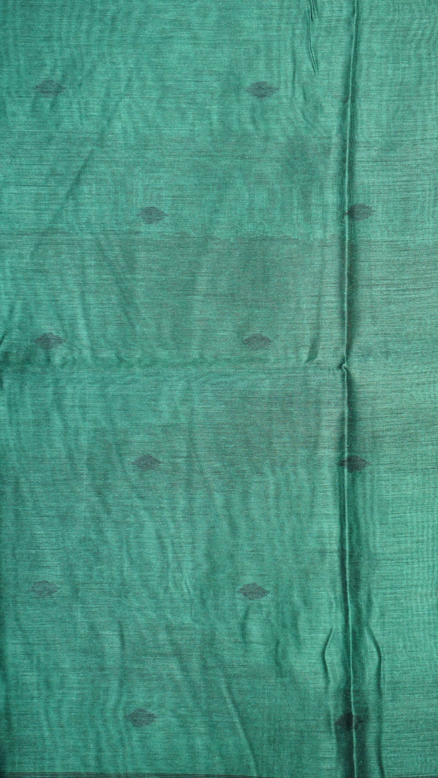 Munga Cotton Saree Ikkat Print Green