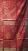 Bhagalpur Cotton Saree Checks Red thumbnail