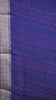 Shiffon Saree Sage Violet Border thumbnail
