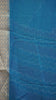 Shiffon Saree Blue Border thumbnail