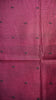 Munga Cotton Saree Ikkat Print Dark Pink thumbnail