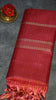 Vazhai Naaru Pattu Saree Velthari Pinkish Red - Purple thumbnail