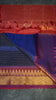Vazhai Naaru Pattu Saree Velthari Pinkish Red - Purple thumbnail