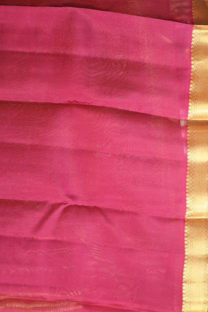 Akshayam - Pure Kanjivaram Saree - Wine-Magenta