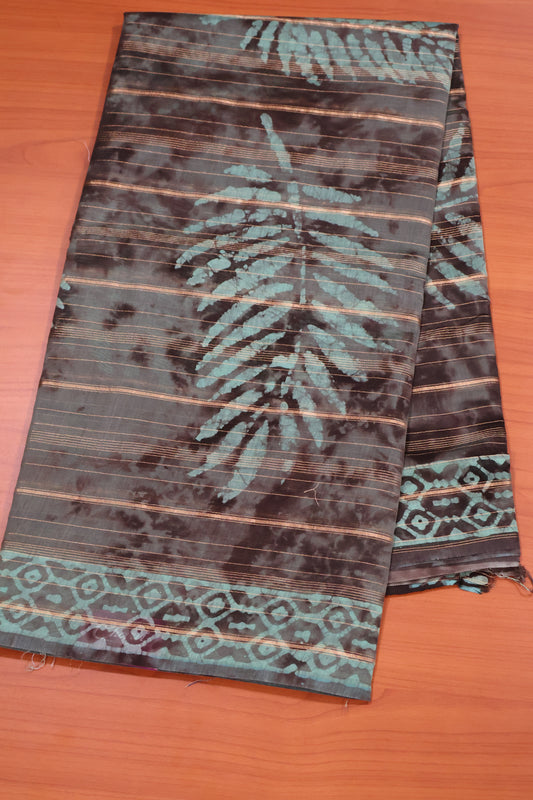 Pure Tussar Saree - Green