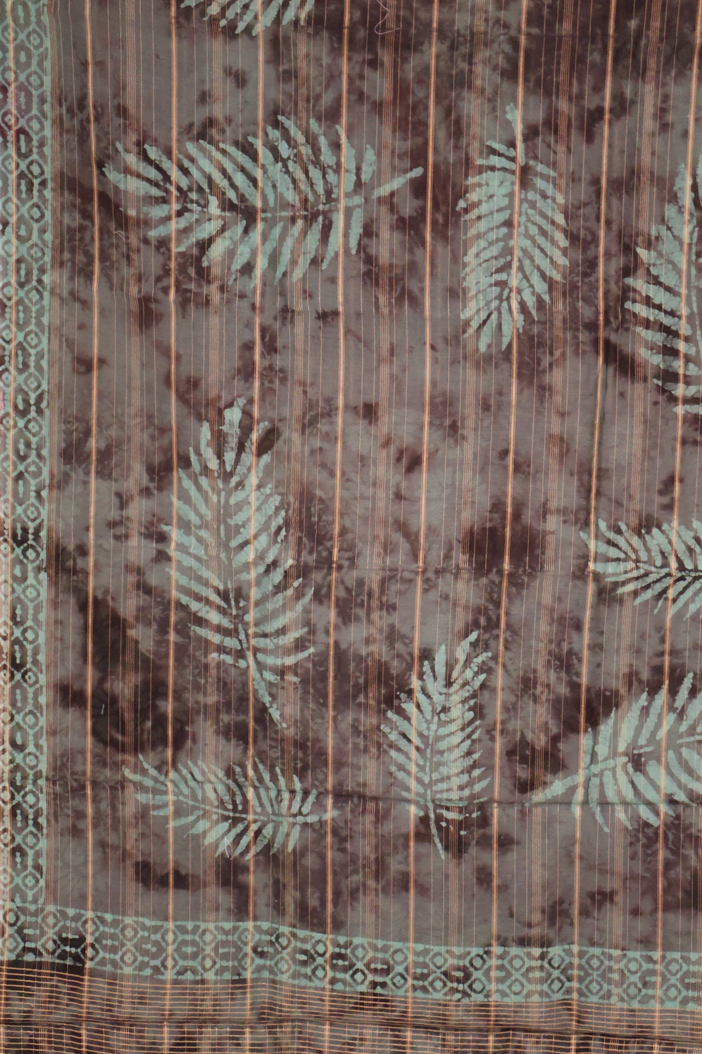 Pure Tussar Saree - Green