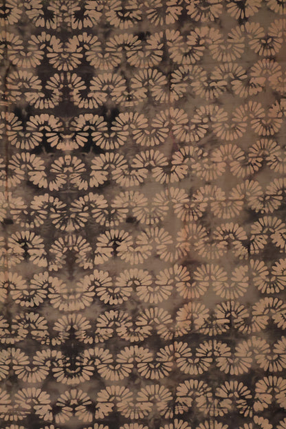 Pure Tussar Saree - Brown