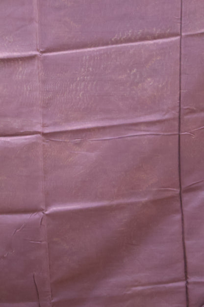 Paper Silk Saree-Purple Round Fish Pattern