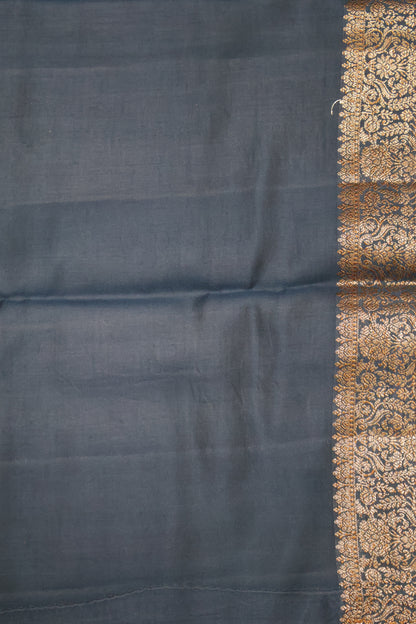 Pure Banarasi Saree Chiniya Silk - Teal Green