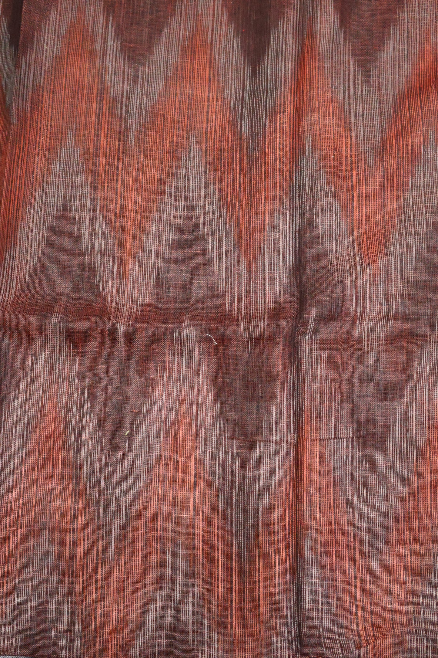 Linen Saree -Maroon Double Colour Zari