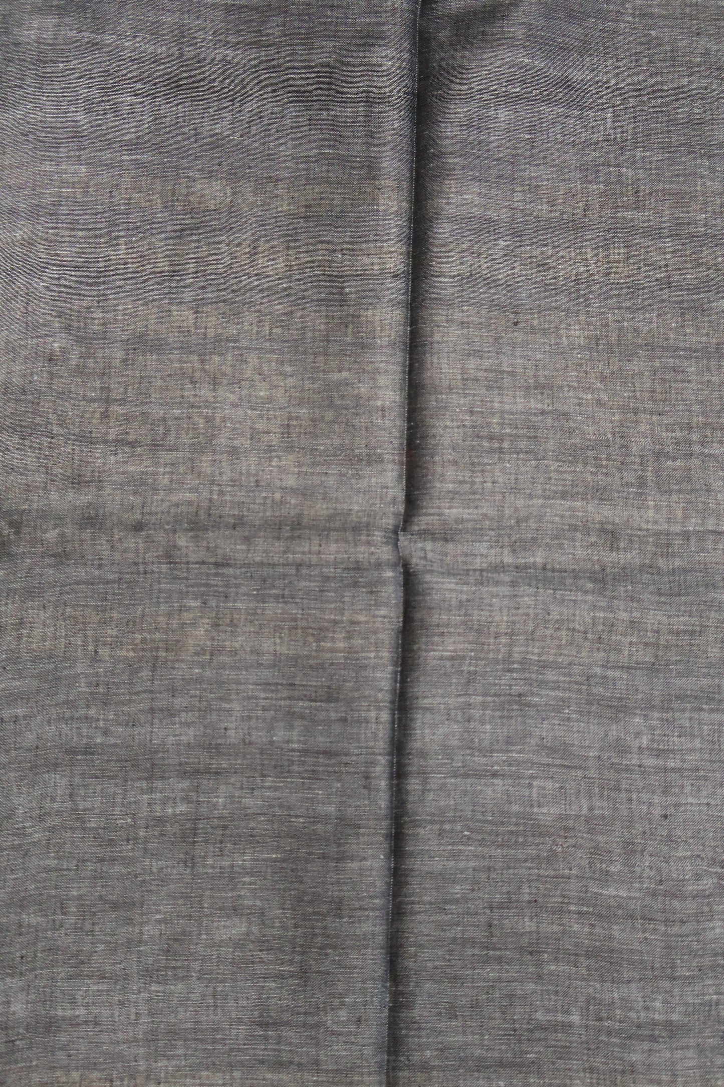 Linen Saree - Line pattern-Beige