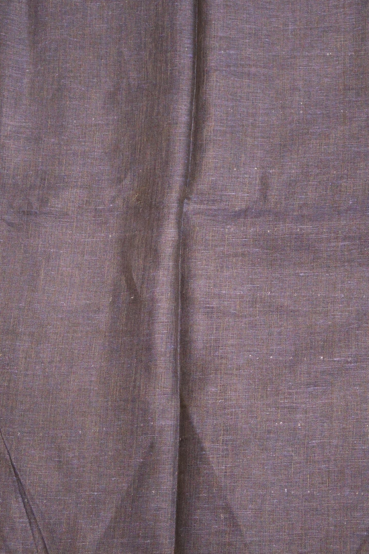 Linen Saree - Chumki Pattern-Blue