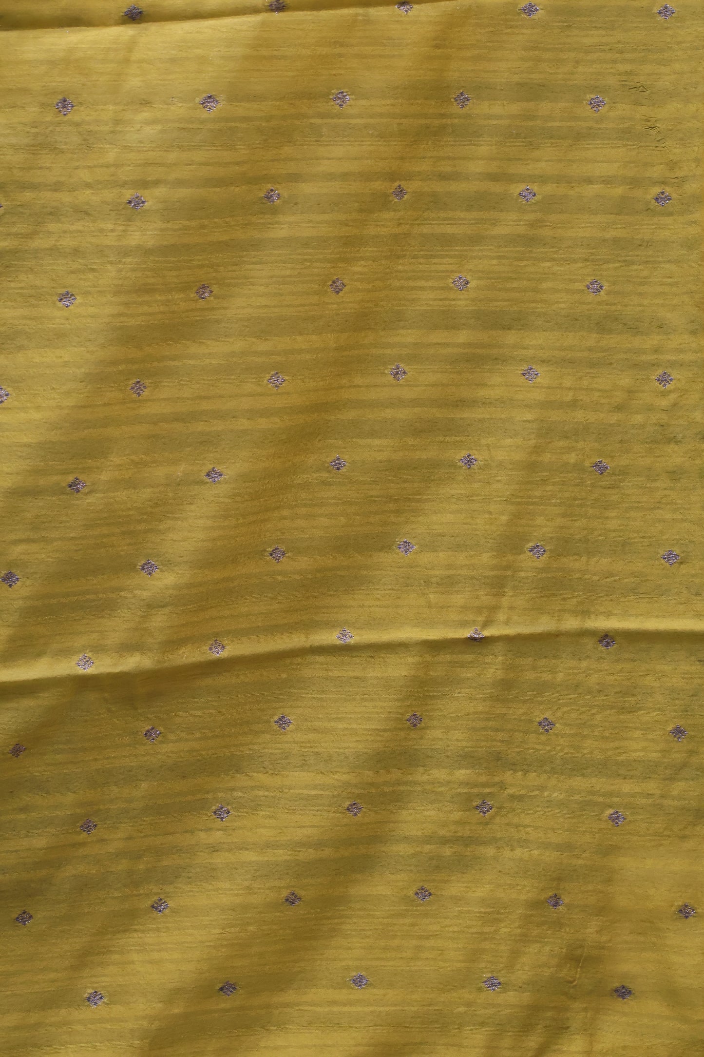 Semi Tussar Saree - Yellow