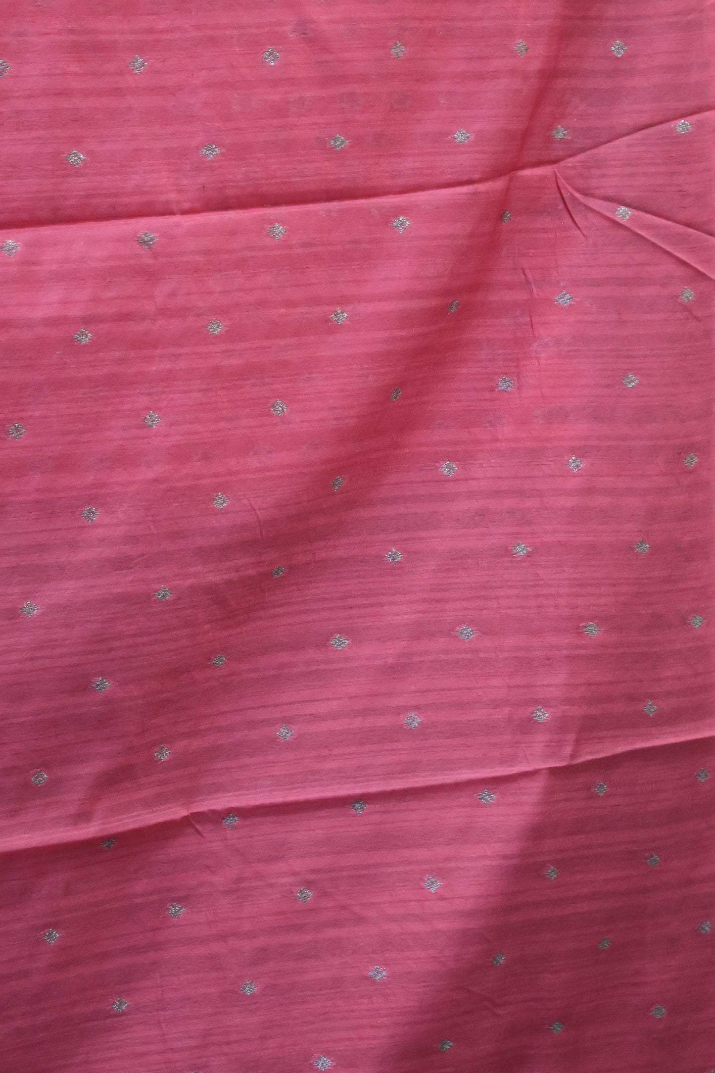 Semi Tussar Saree -Pastle Pink
