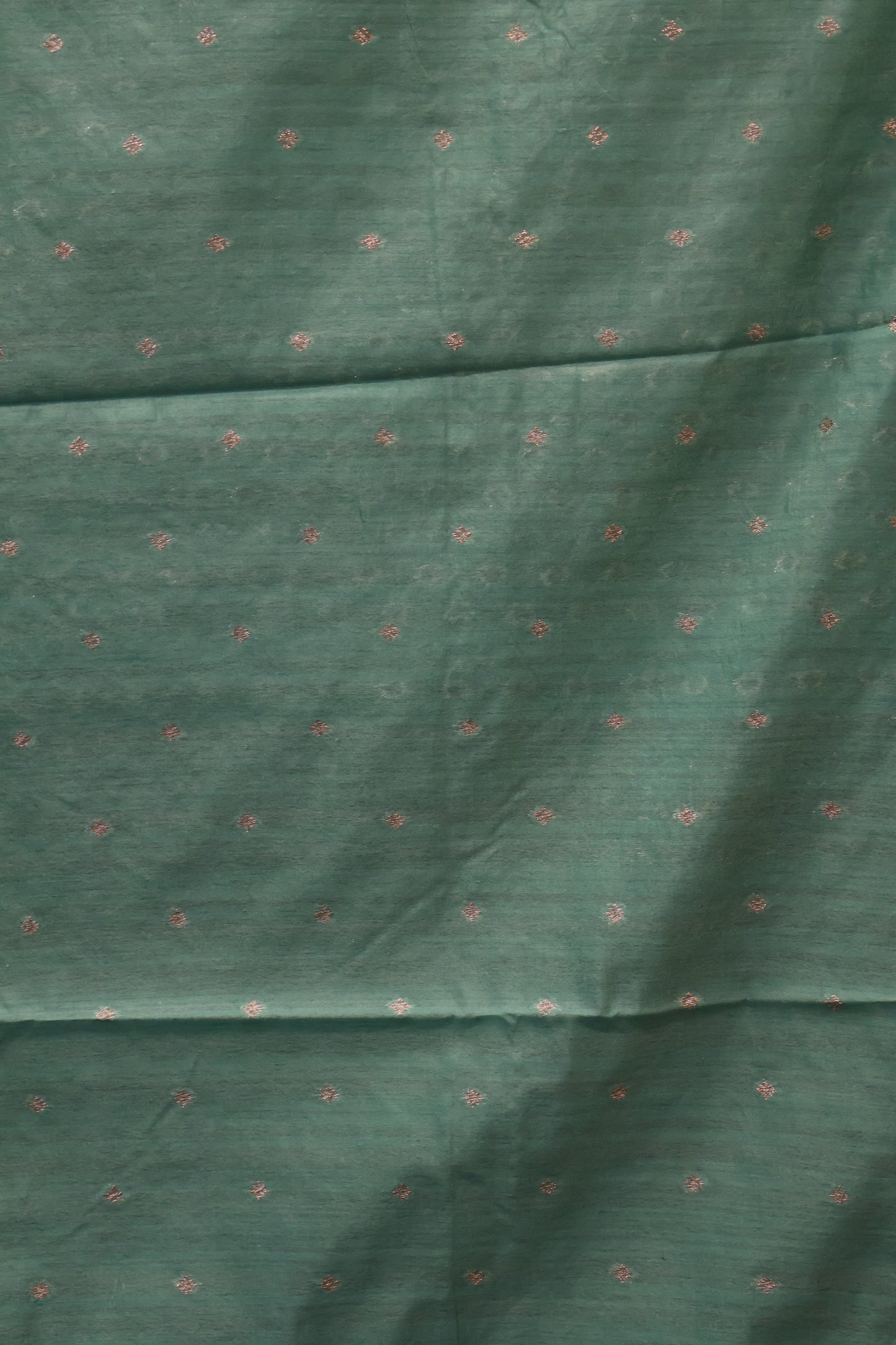 Semi Tussar Saree -Sea Green
