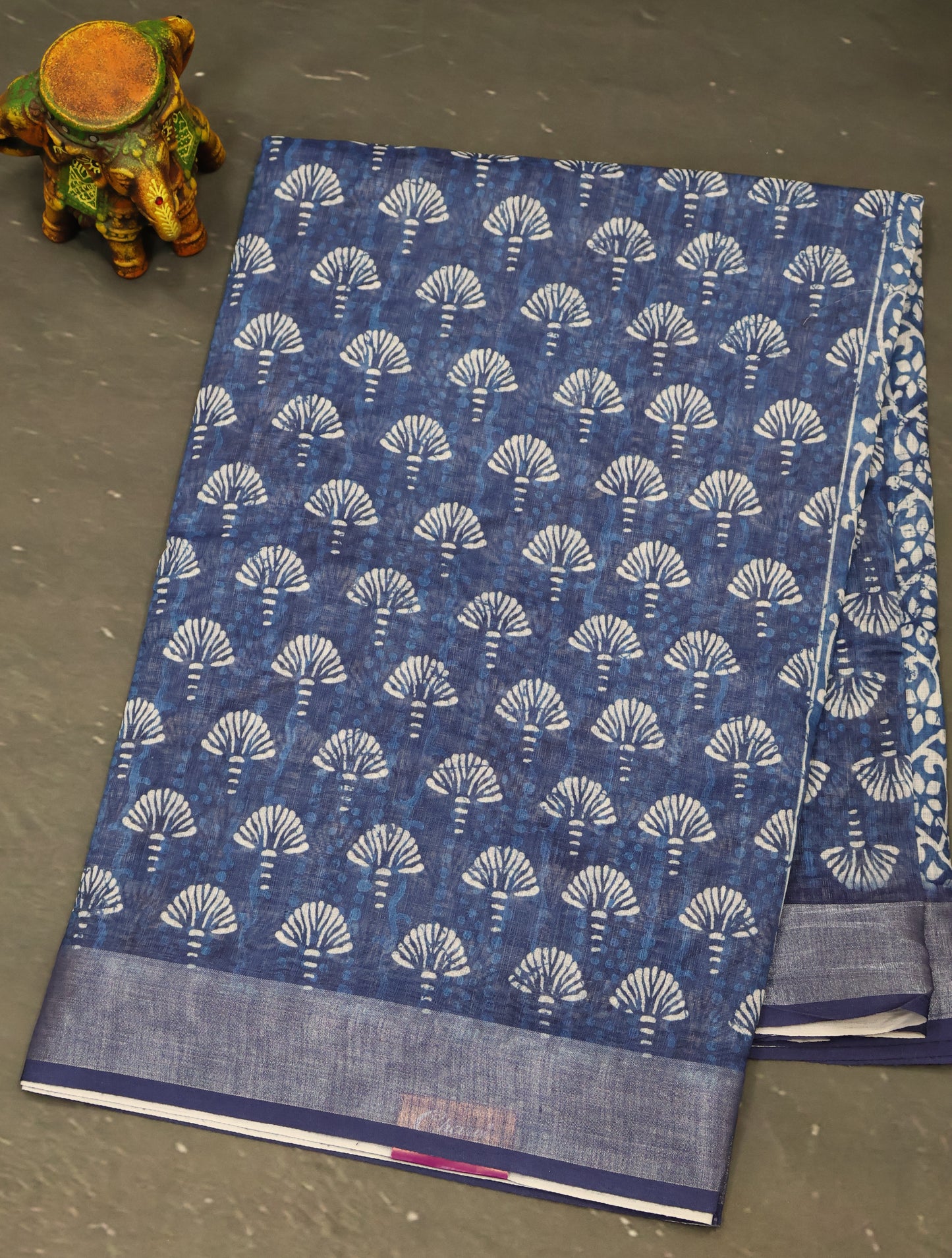 Indigo Linen - Blue Visiri