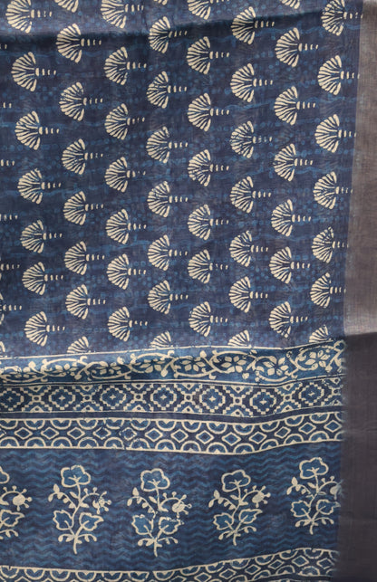 Indigo Linen - Blue Visiri