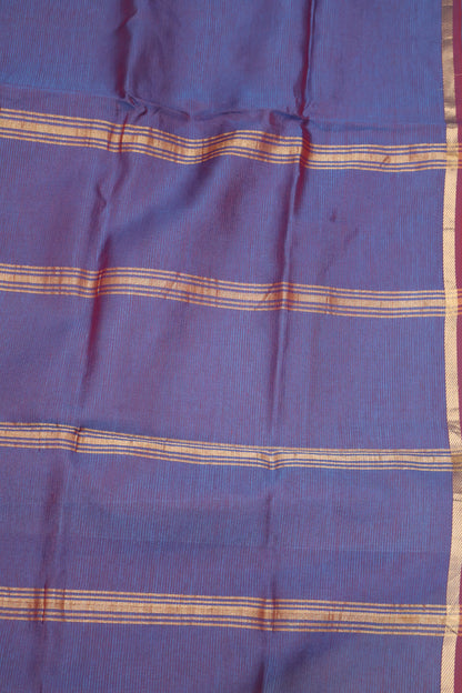 Mangal Giri Silk Saree-Blue