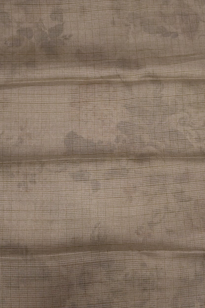 Chanderi Saree-Beige Floral Print