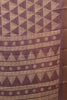 Dola Silk Saree Pyramid Pattern-Lavender thumbnail