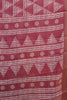 Dola Silk Saree Pyramid Pattern-Pink thumbnail