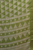 Dola Silk Saree Pyramid Pattern-Green thumbnail