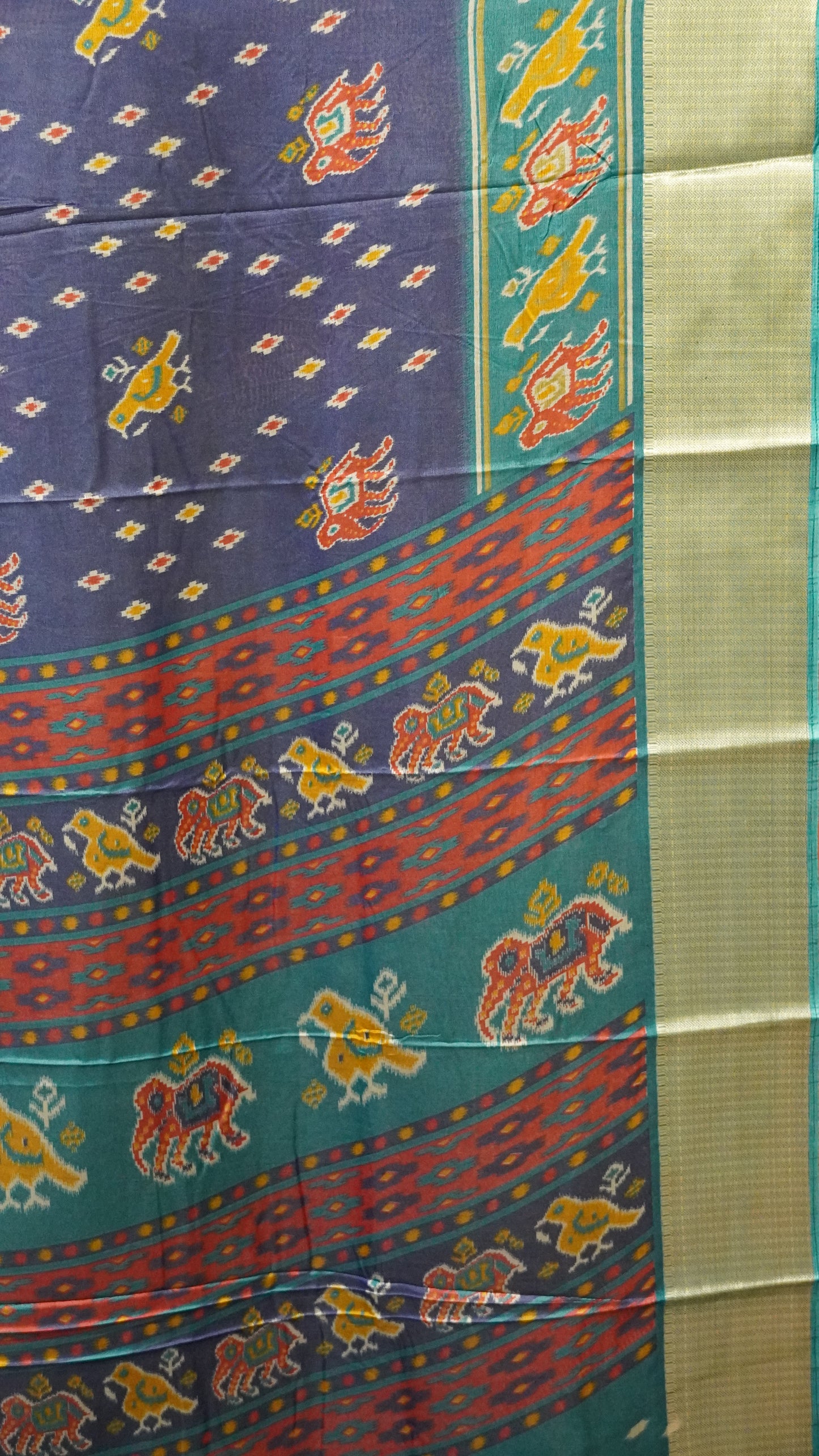 Dola Silk Saree -Blue