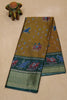 Dola Silk Saree -Mustard thumbnail