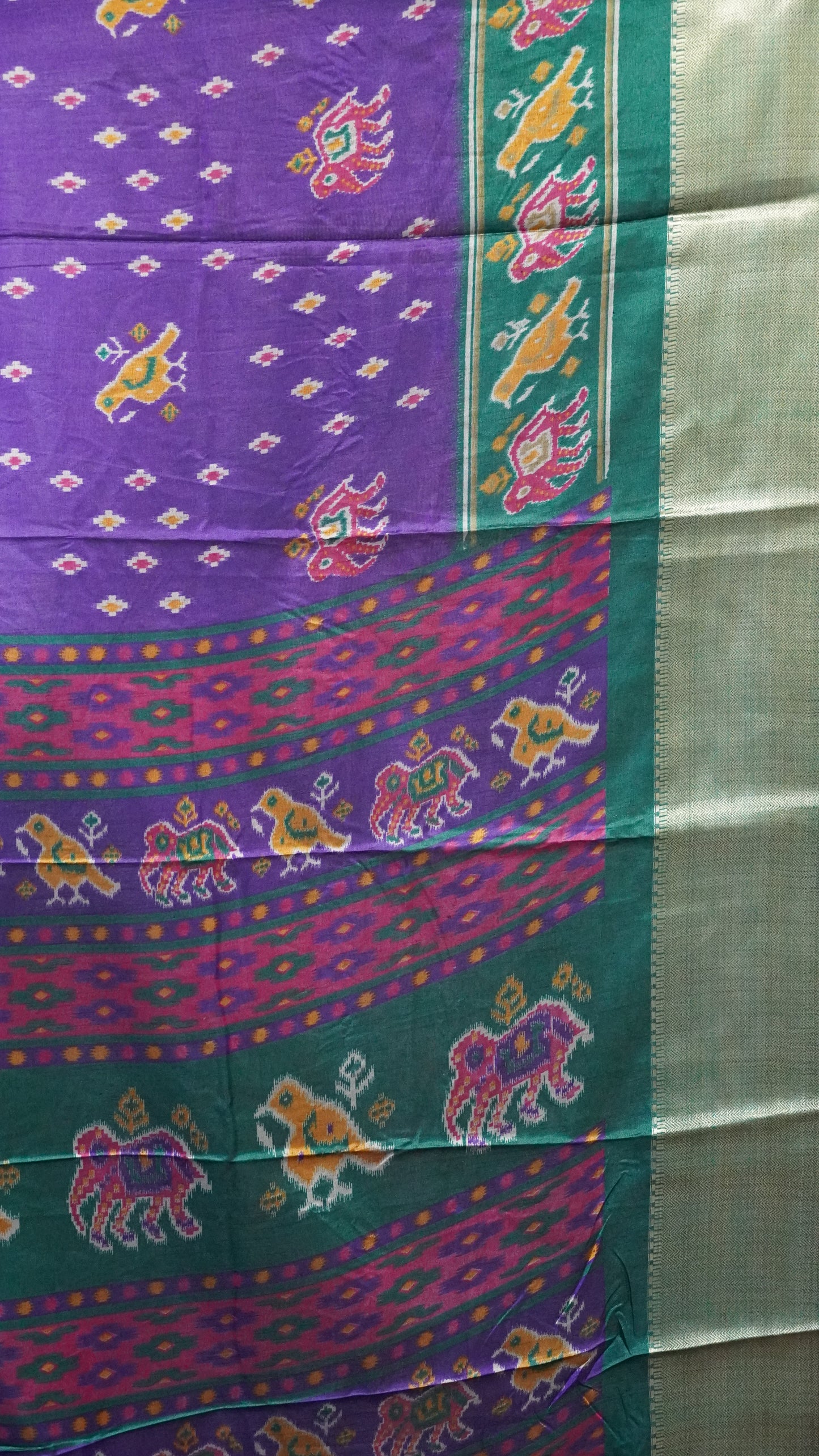 Dola Silk Saree - Voilet