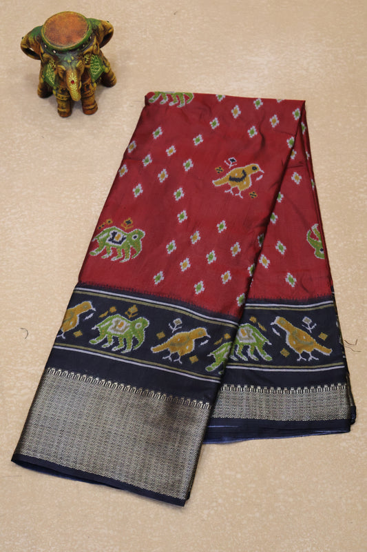 Dola Silk Saree - Maroon