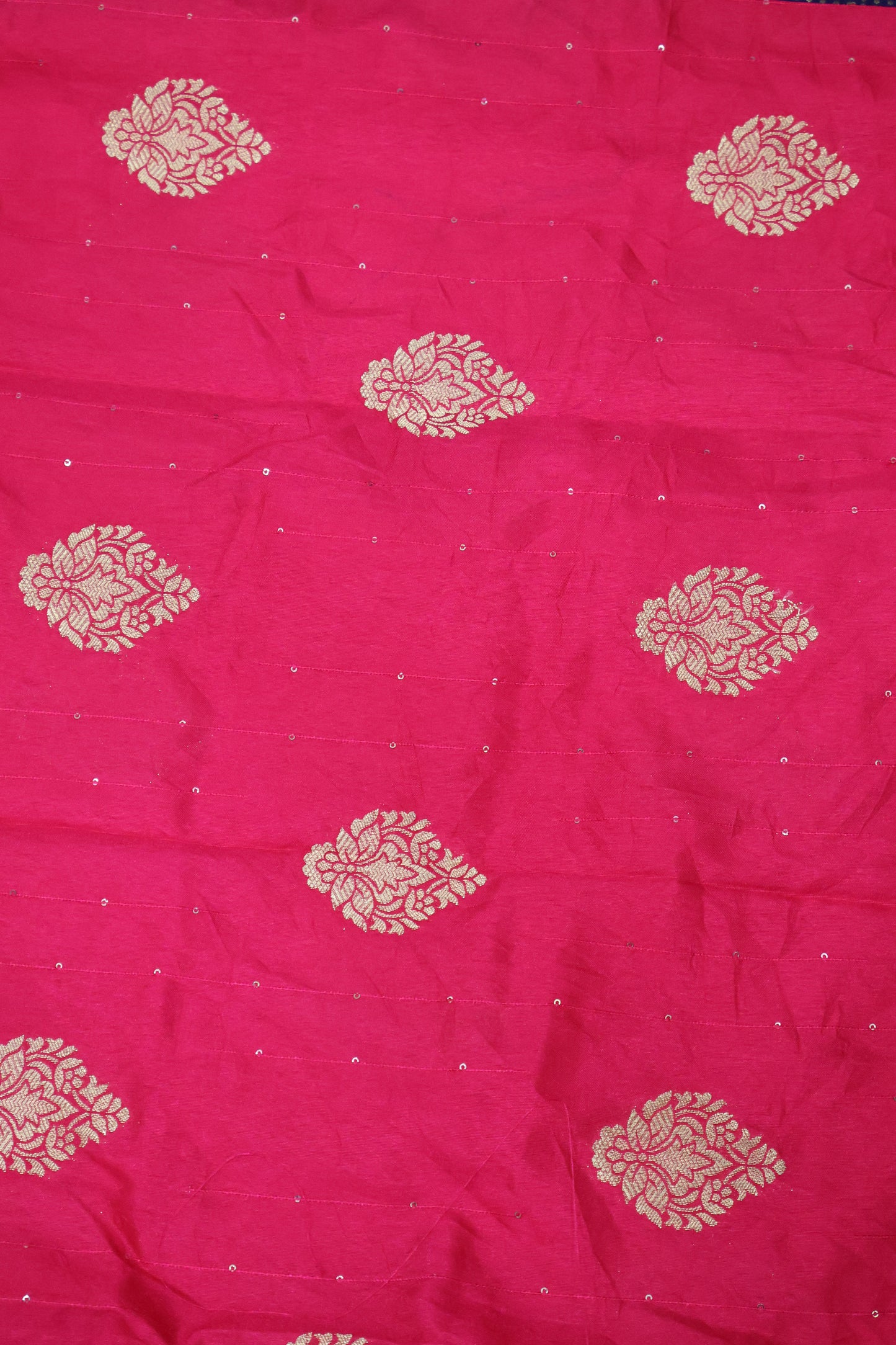 Banarasi Georgette Saree - Navy Blue