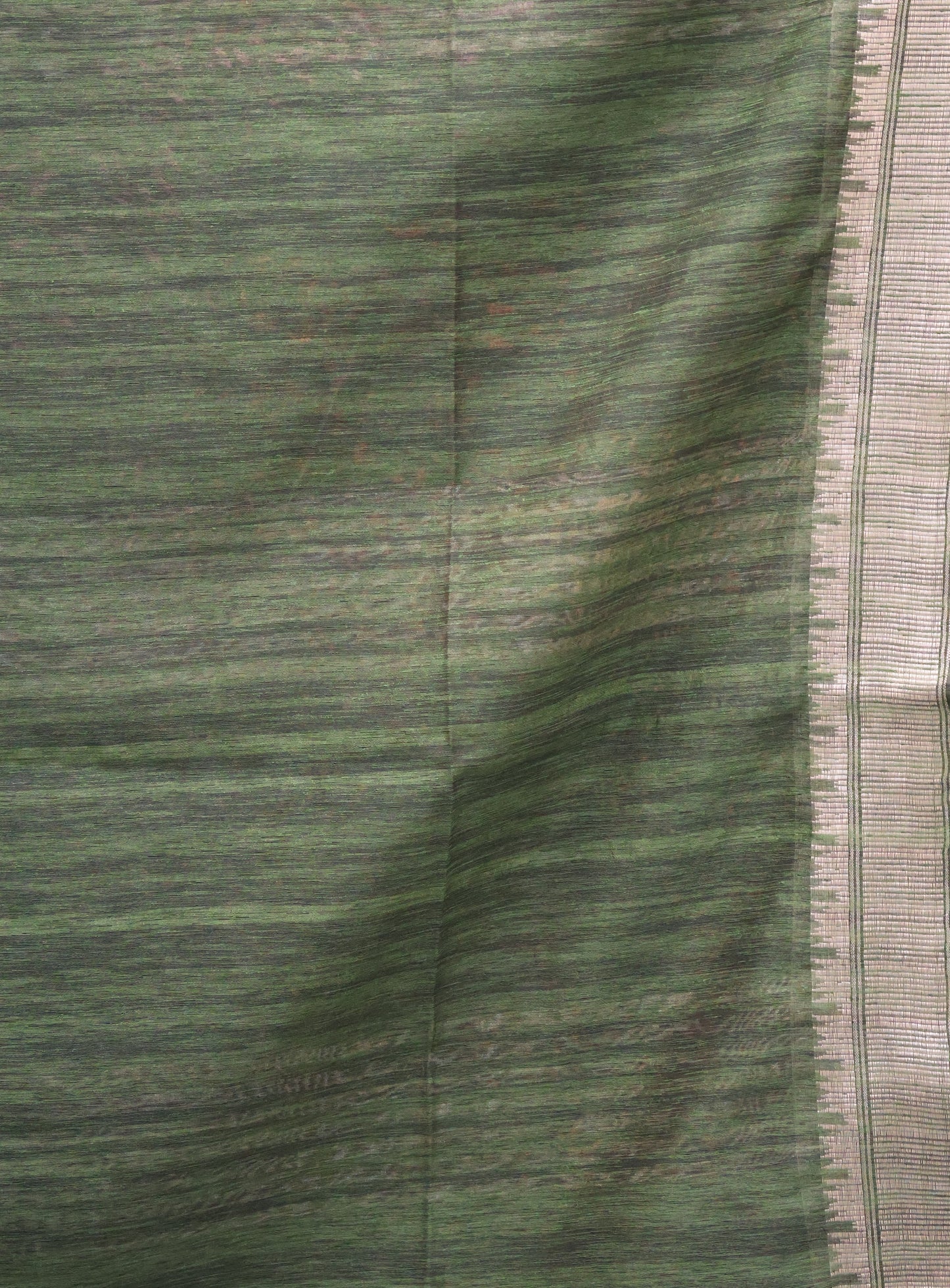 Bhagalpur Tussar Saree-Grey
