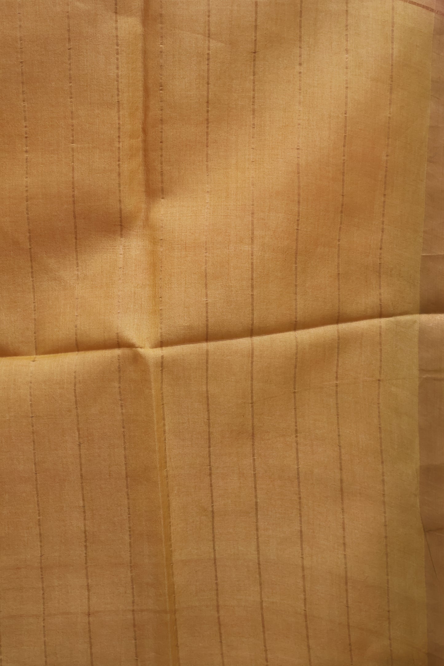 Pure Tussar Saree - Light Pink Checks