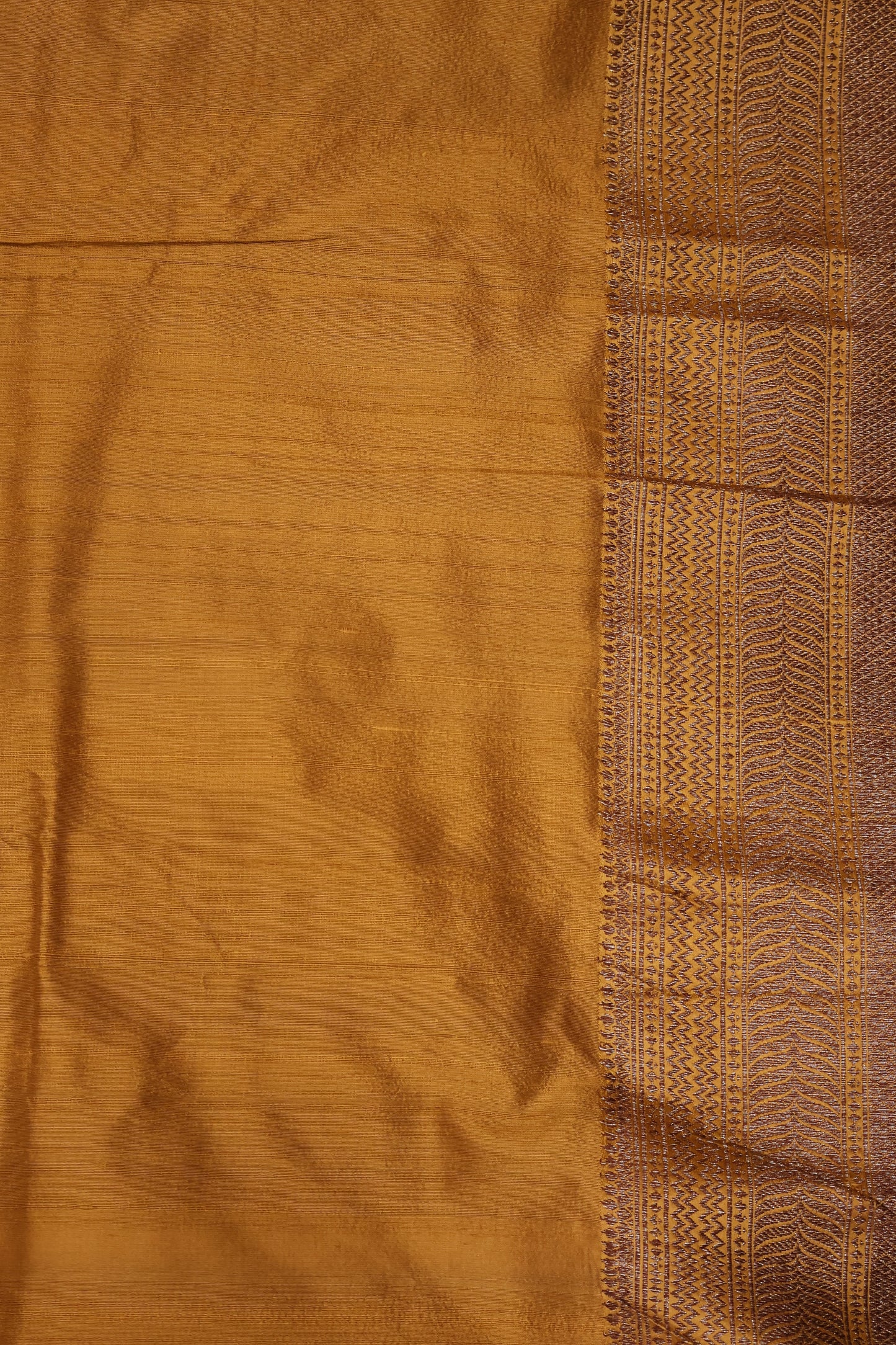 Semi Raw Silk Saree - Red