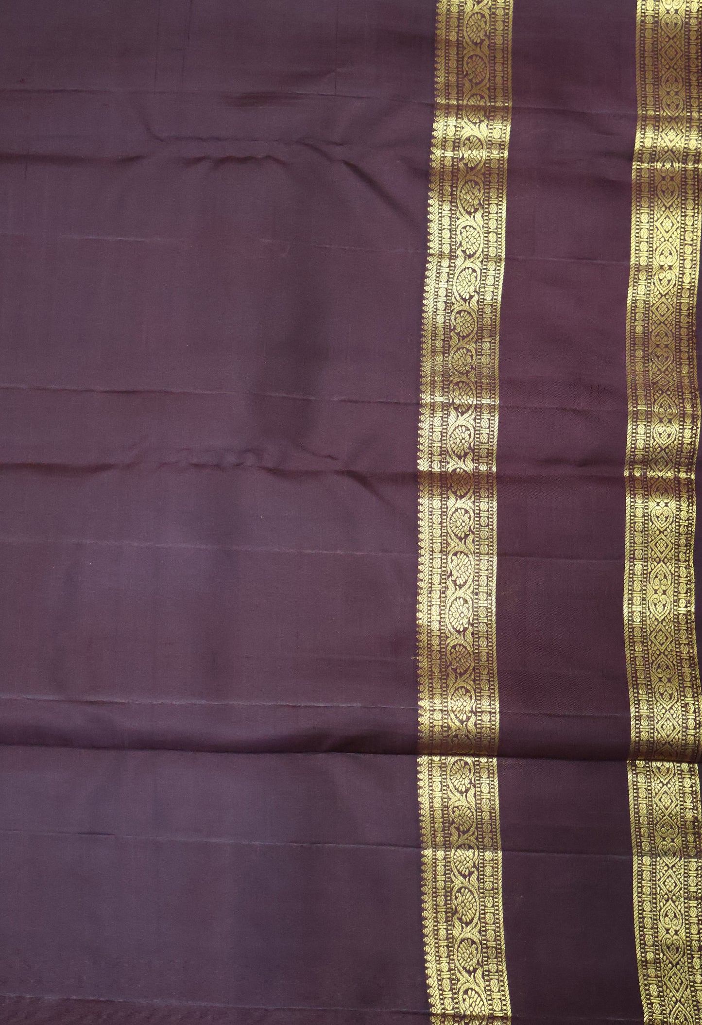Pure Kanjivaram Saree -Honey Retapet Border