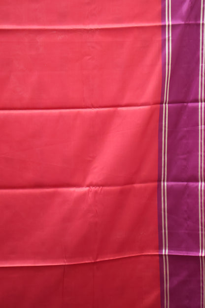Semi Soft Silk Saree-Red Wine
