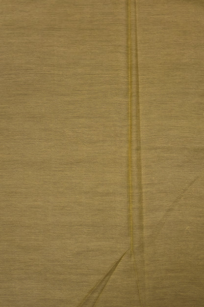 Semi Bhagalpur Tussar Saree- Yellow-Orange