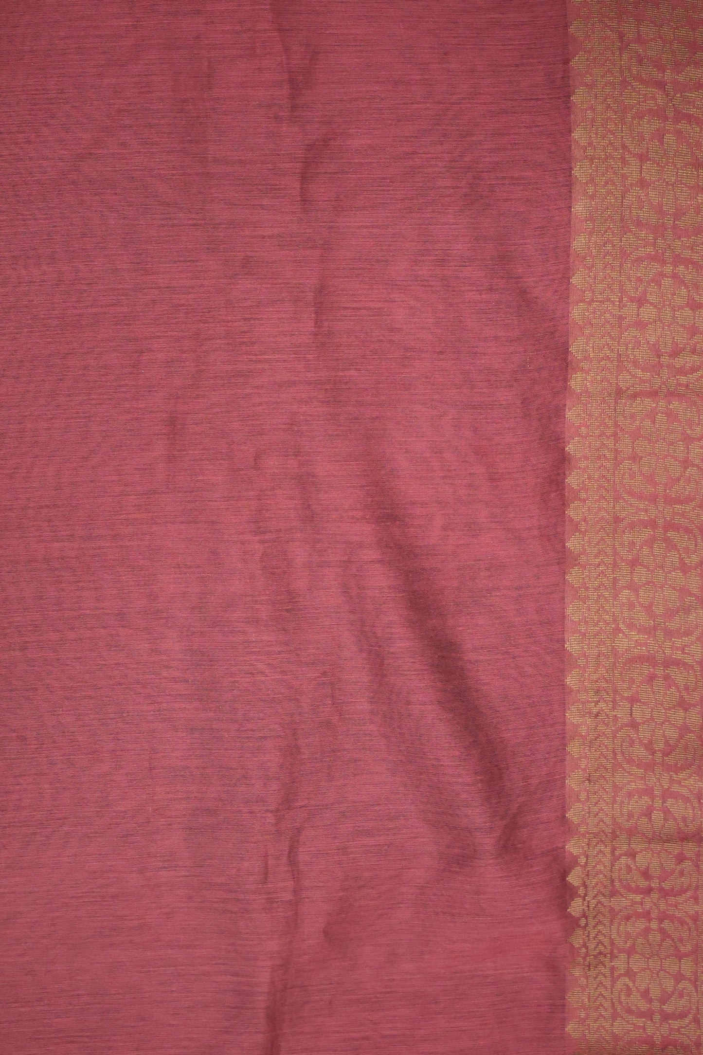 Cotton- Maroon Thread Work