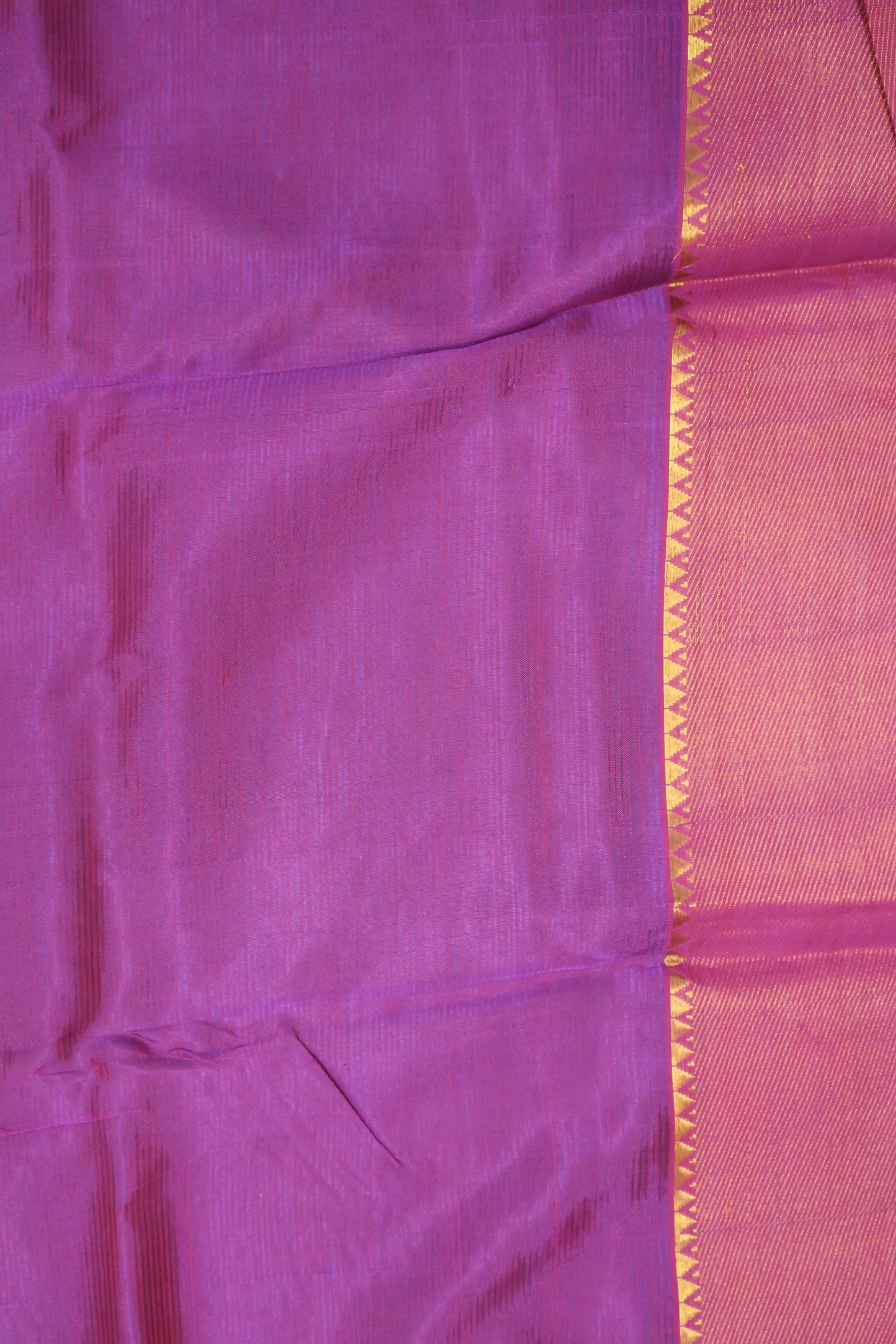 Tissue Tussar Saree- Pink Vineyard