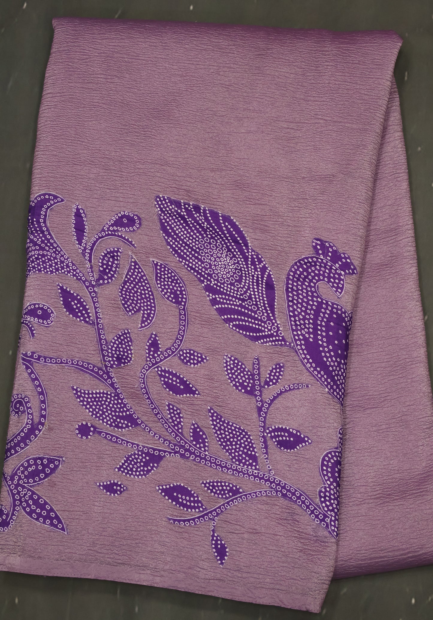 Tissue Tussar Saree- Lavender