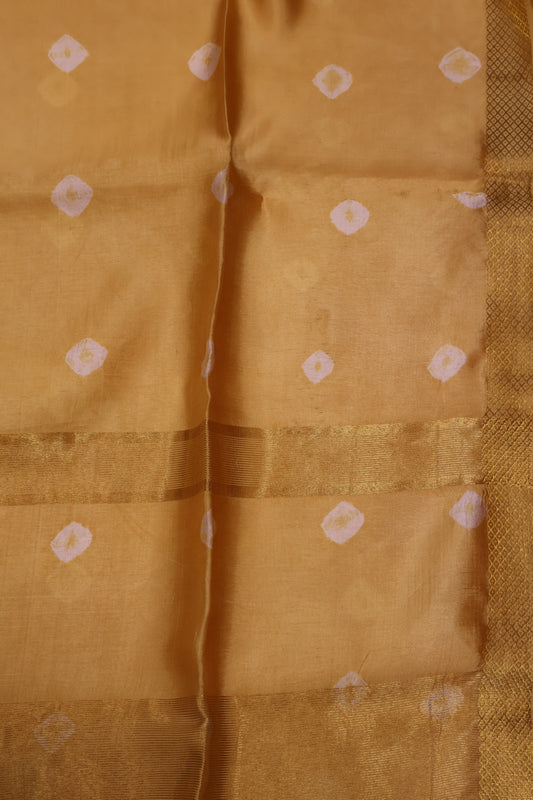 Pure Banarasi Silk Saree- Light Yellow