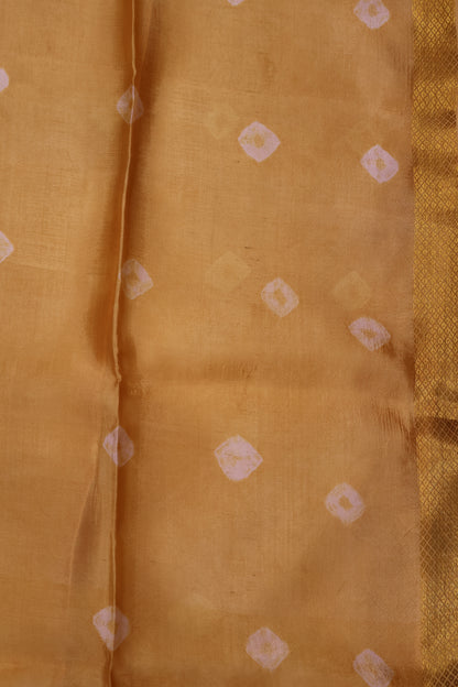 Pure Banarasi Silk Saree- Light Yellow