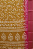 Dola Silk Saree Zari Lines-Mustard thumbnail