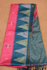 Semi Tussar Saree -Pink thumbnail