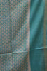 Semi Tussar Saree Floral -Purple thumbnail