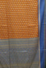 Semi Tussar Saree Floral -Dark Beige thumbnail