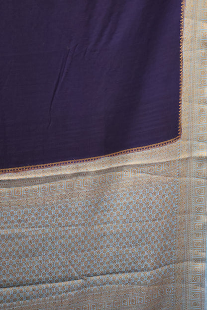 Banarasi Georgette Saree - Navy Blue