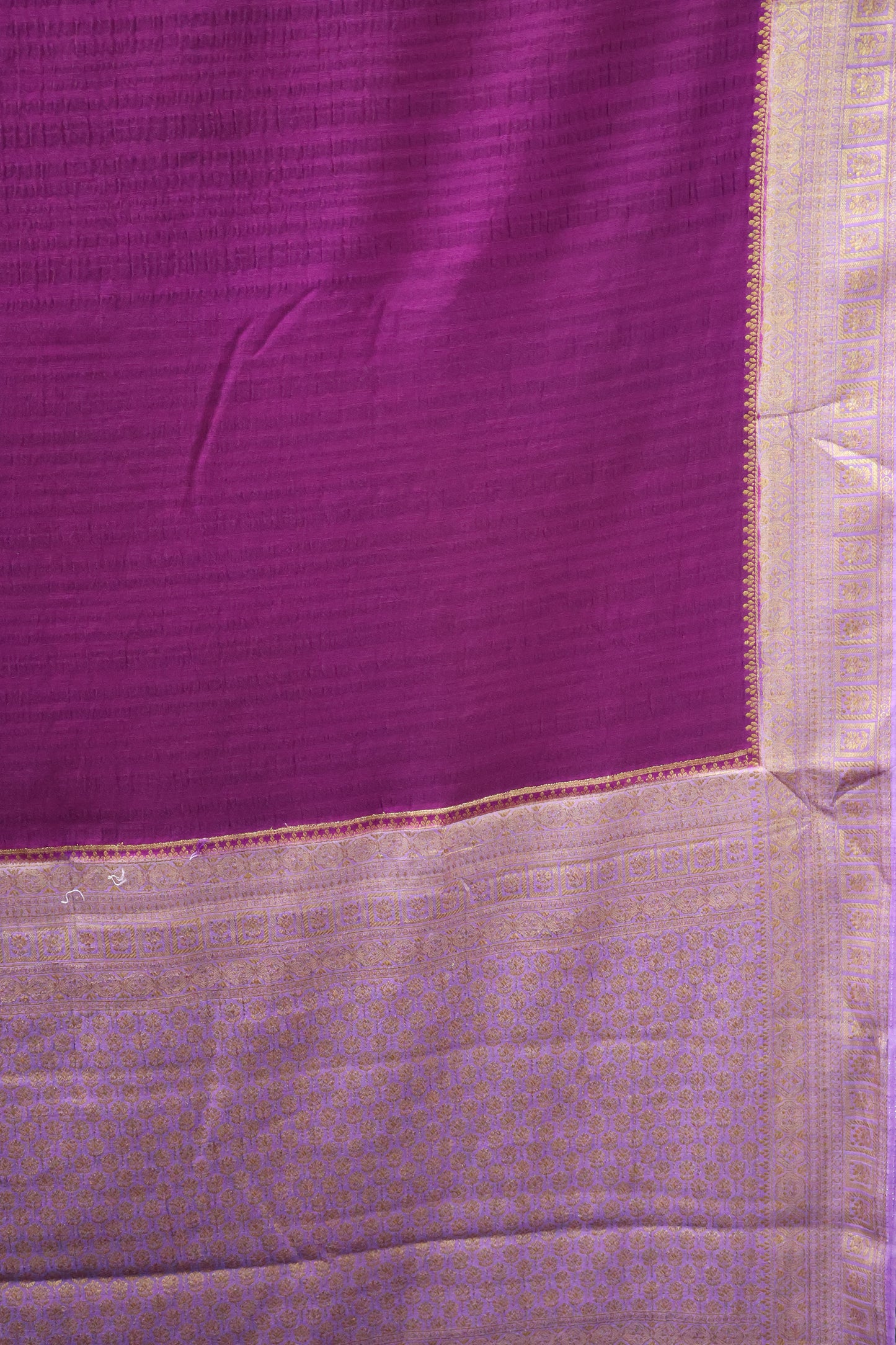 Banarasi Georgette Saree - Purple