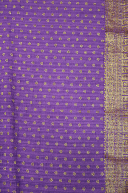 Banarasi Georgette Saree - Purple