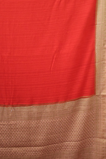 Banarasi Georgette Saree - Red